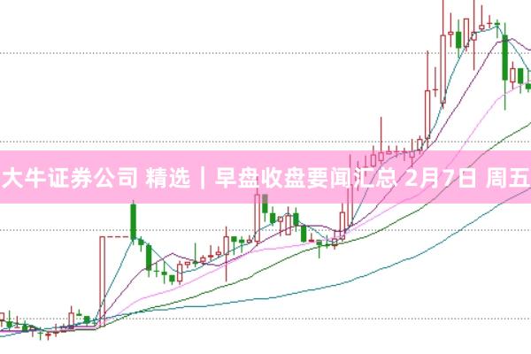 大牛证券公司 精选｜早盘收盘要闻汇总 2月7日 周五
