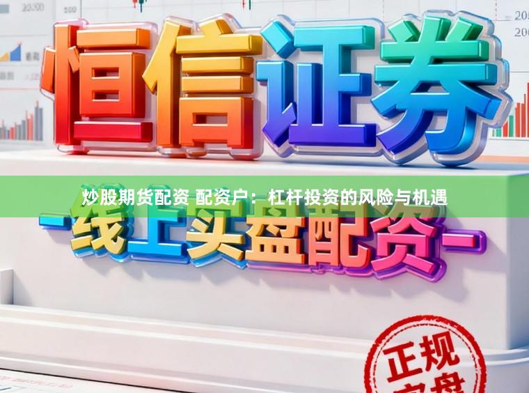 炒股期货配资 配资户:杠杆投资的风险与机遇