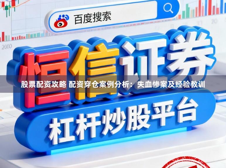 股票配资攻略 配资穿仓案例分析：失血惨案及经验教训